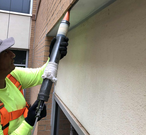Commercial cladding sealing