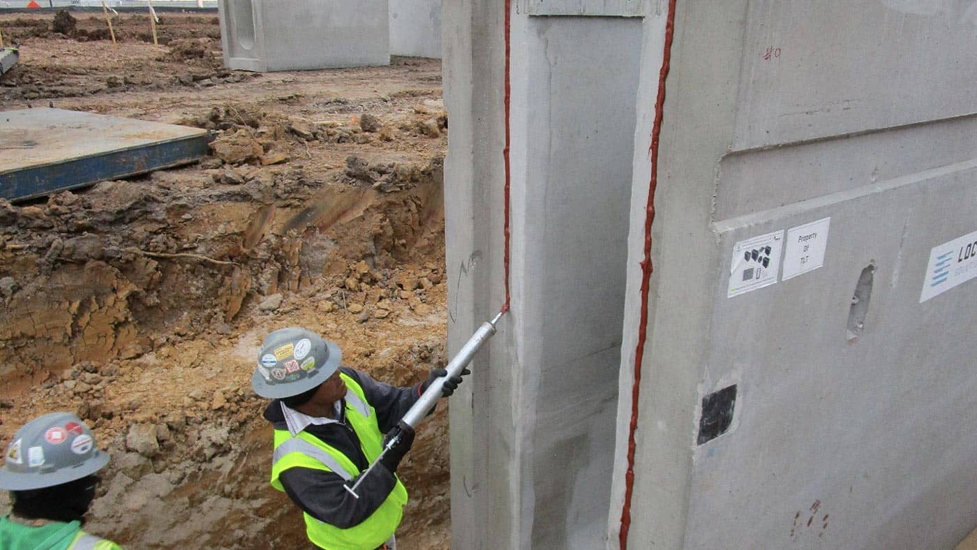 Precast and panel joint sealing